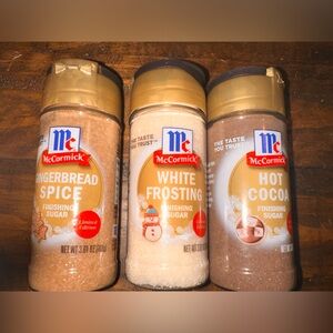 McCormick Finishing Sugar Set of 3